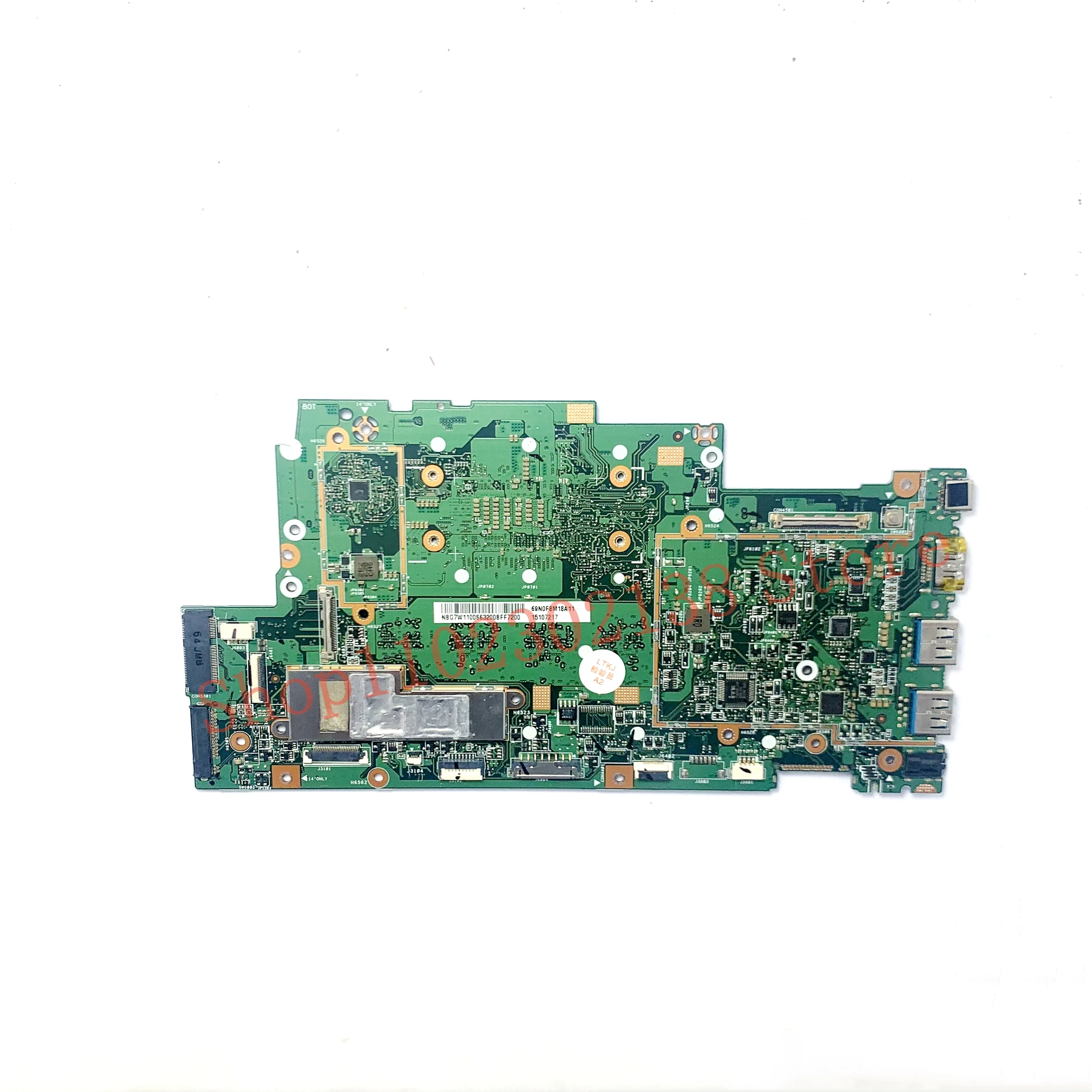 P4HCJ REV:2.0 With SR2EZ I7-6500U CPU Mainboard For Acer Aspire R5-471 R5-471T Laptop Motherboard NBG7W1100S 100% Full Tested OK