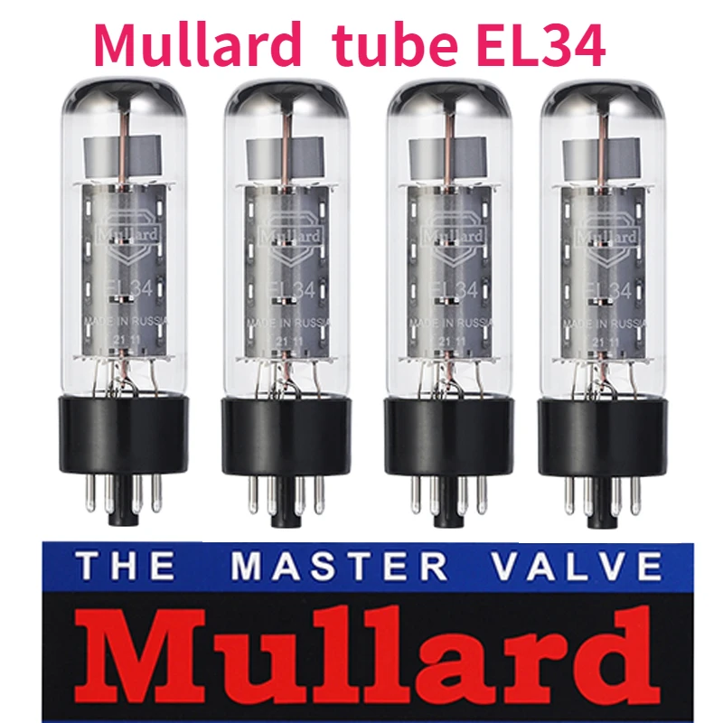 Vacuum Tube Mullard EL34 Replace 6CA7 Kt77 KT90 5881 6P3P Factory Test and Match