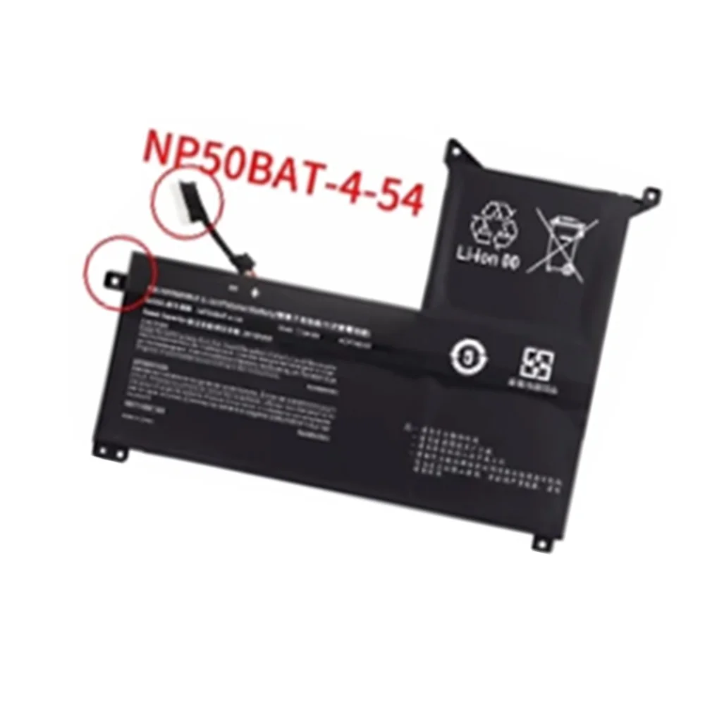 Imagem -04 - Bateria Original do Portátil Np50bat4 Np50bat-4 Np50bat-454 Np50bat-473 F117-7 Foco xm 16 g7 ke X15 At23 para Toshiba Np70 Np7861c Tx8r9 Tx9r9