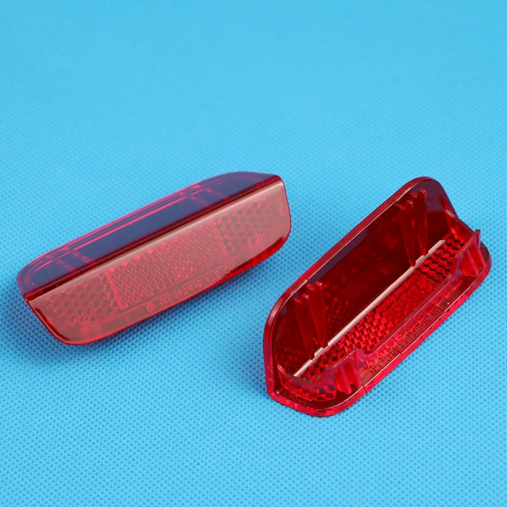 2Pc Interior Door Panel Light Lamp Lense Reflector Red 1KD947419 Fit for Passat B6 B7 CC Jetta MK5 MK6 Golf MK6