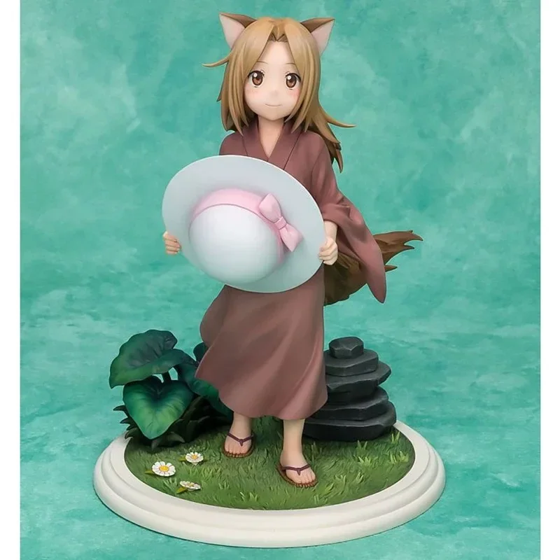 20cm Anime Natsume Yuujinchou  Action Figure Little Fox Demon Hat Child Fox Model Figures PVC Movable Model Holiday Doll Gifts