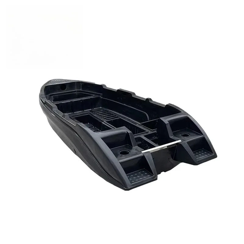 High-density polyethylene speed ski and speedboat 4.9m-7 capacity windproof hull for use along lakes and rivers
