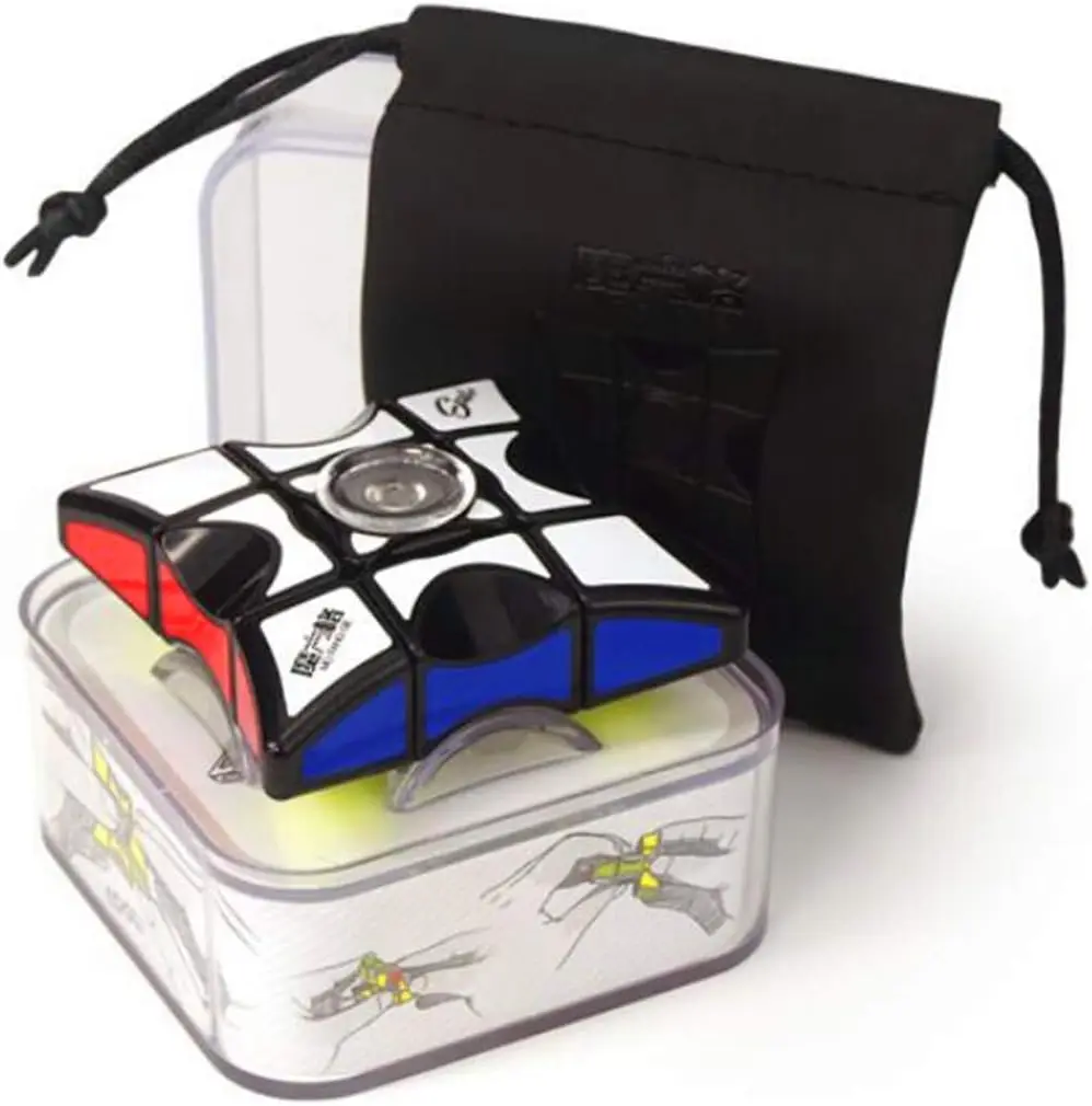 

1x3x3 & 3x3x1 Super Floppy Black Magic Cube - Anti-Anxiety Fidget Spinner Toy for Focus and Fun
