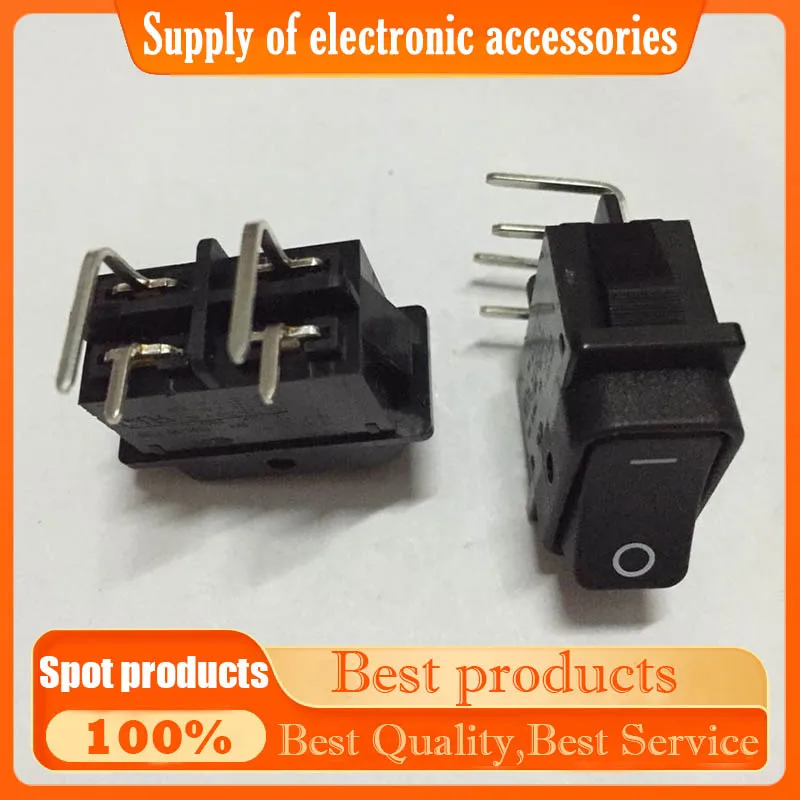 Original 155 16A250VAC 4-pin 2-position curved foot lift plate boat-shaped switch