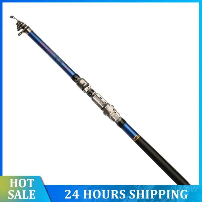 

Fishing Rod 1.8m 2.1m 2.4m 2.7m 3.0m High Toughness Retracted Raft Pole Fishing Supplies Shrinkage Fishing Rod Telescopic