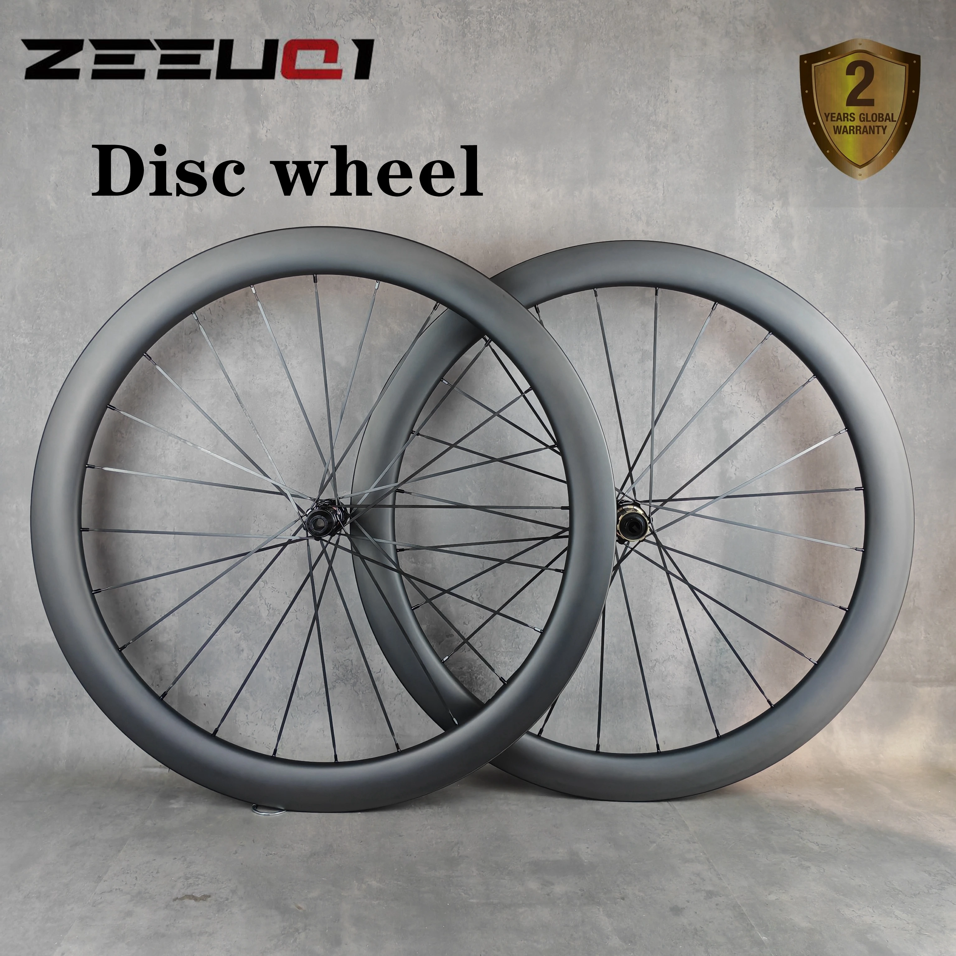 700C Carbon Wheelset Disc Brake Ultralight Tubeless Ready 38/50/60mm Depth UD Matte/Glossy Finish Custom Logo,11-12v,HG or XDR
