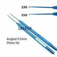 Ophthalmic Goniotomy knife Blades Angled 23G Titanium 25G Ophthalmic eye instrument tools