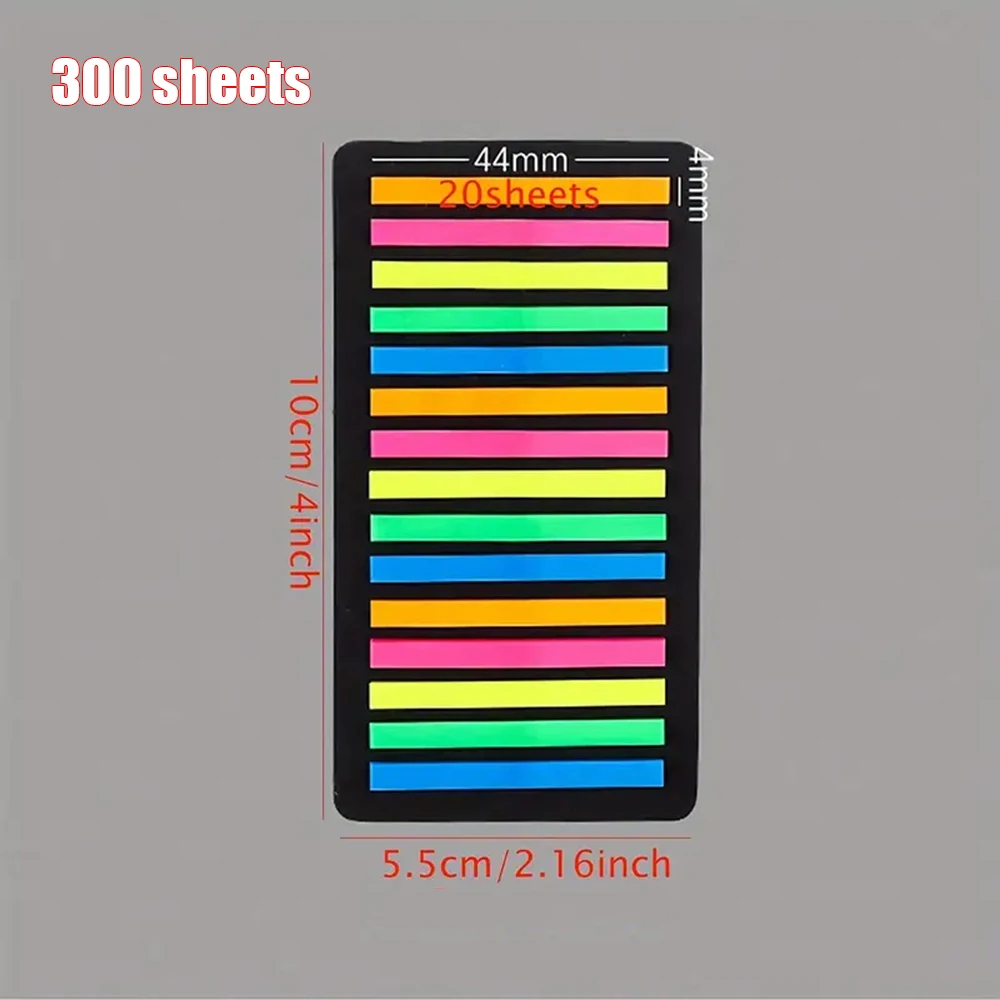 3pcs/6pcs Ultra-thin Index Stickers For Reading Marks And Office Messages PET Transparent Sticky Notes Can Be Pasted