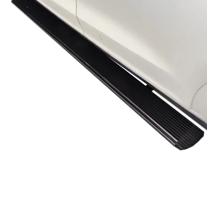 Automatic Electric Running Boards, Original Style Power Side Steps with Motor for Aito M7 SUV, Powder Coated Aluminum Alloy, Bla