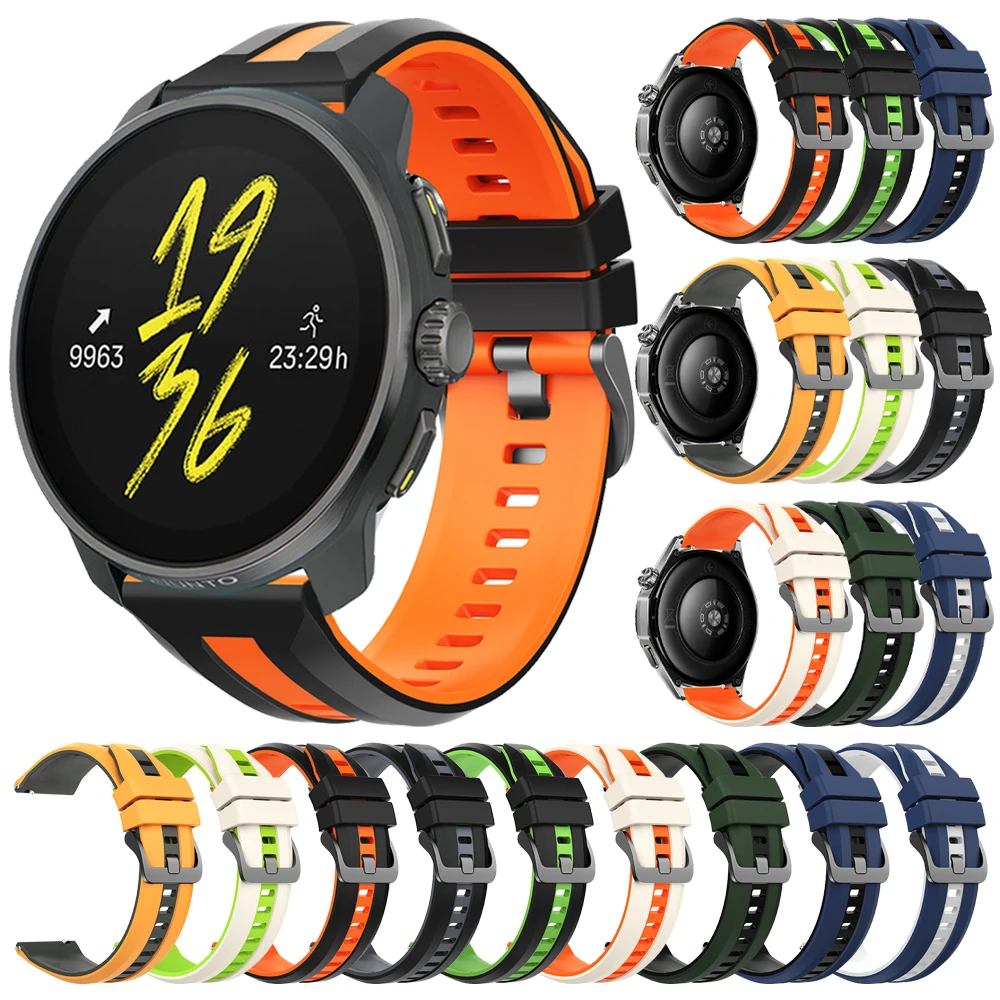 22Mm Silicone Watch…