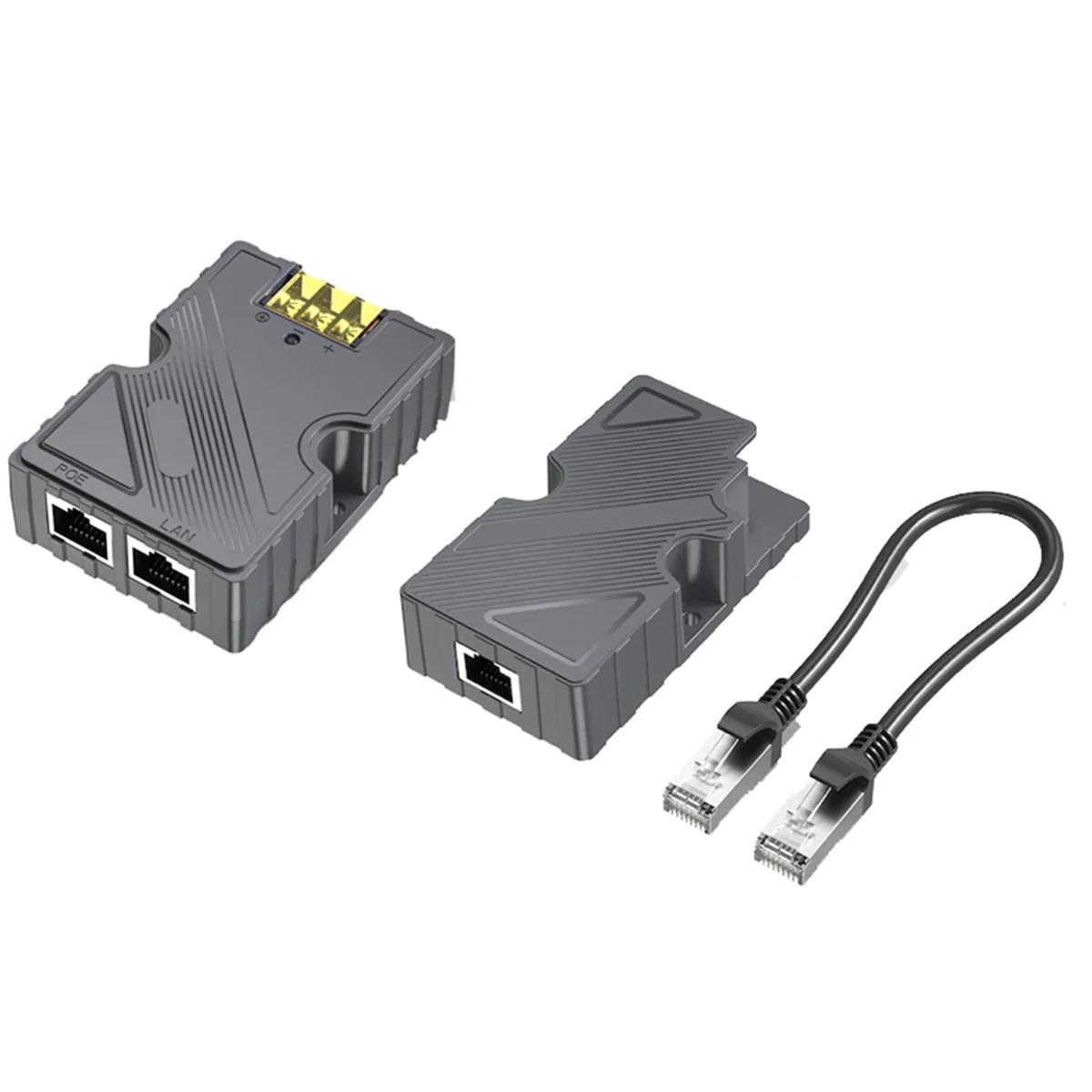 Per Starlink Dishy Cavo Adattatore a RJ45 e 150W GigE Iniettore PoE Passivo per Iniettore Starlink V2 a PoE