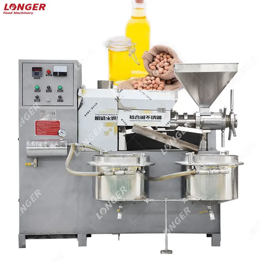 High Quality Almond Sunflower Sesame Oil Extraction Machine