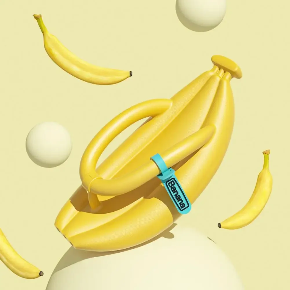 1 Paar Sommer-Hausschuhe, Cartoon, rutschfest, Stoßdämpfung, dicke Sohle, zum Gehen, weich, für Zuhause, Paar, lustige Bananen-Flip-Flops – Detail 11