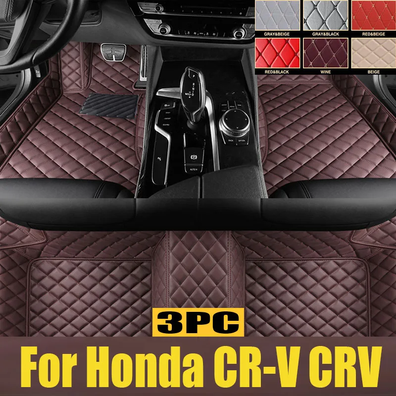 

for Honda CR-V CRV 2023 2024 Car Floor Mats Trunk Backrest Pad 3D TPE Waterproof Protective Auto trunk mat Left Rudder