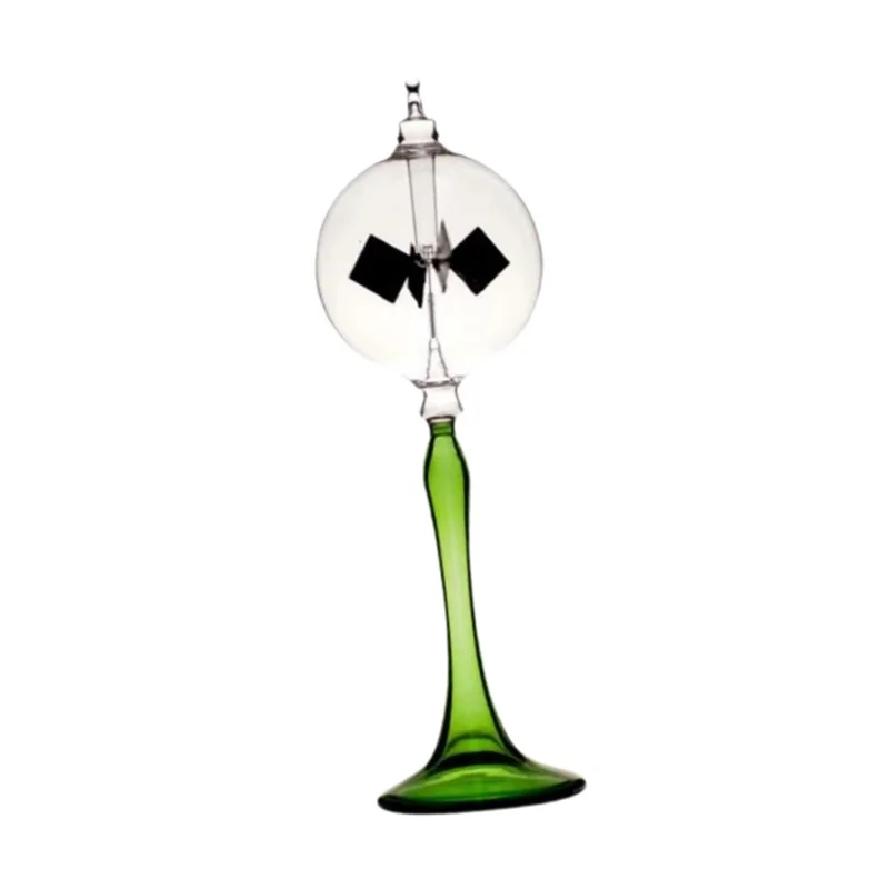 

AT82-Sun Light Energy Powered Crookes Radiometer Solar Vanes For Tabletop Ornament For Living Room Entrance Cabinet