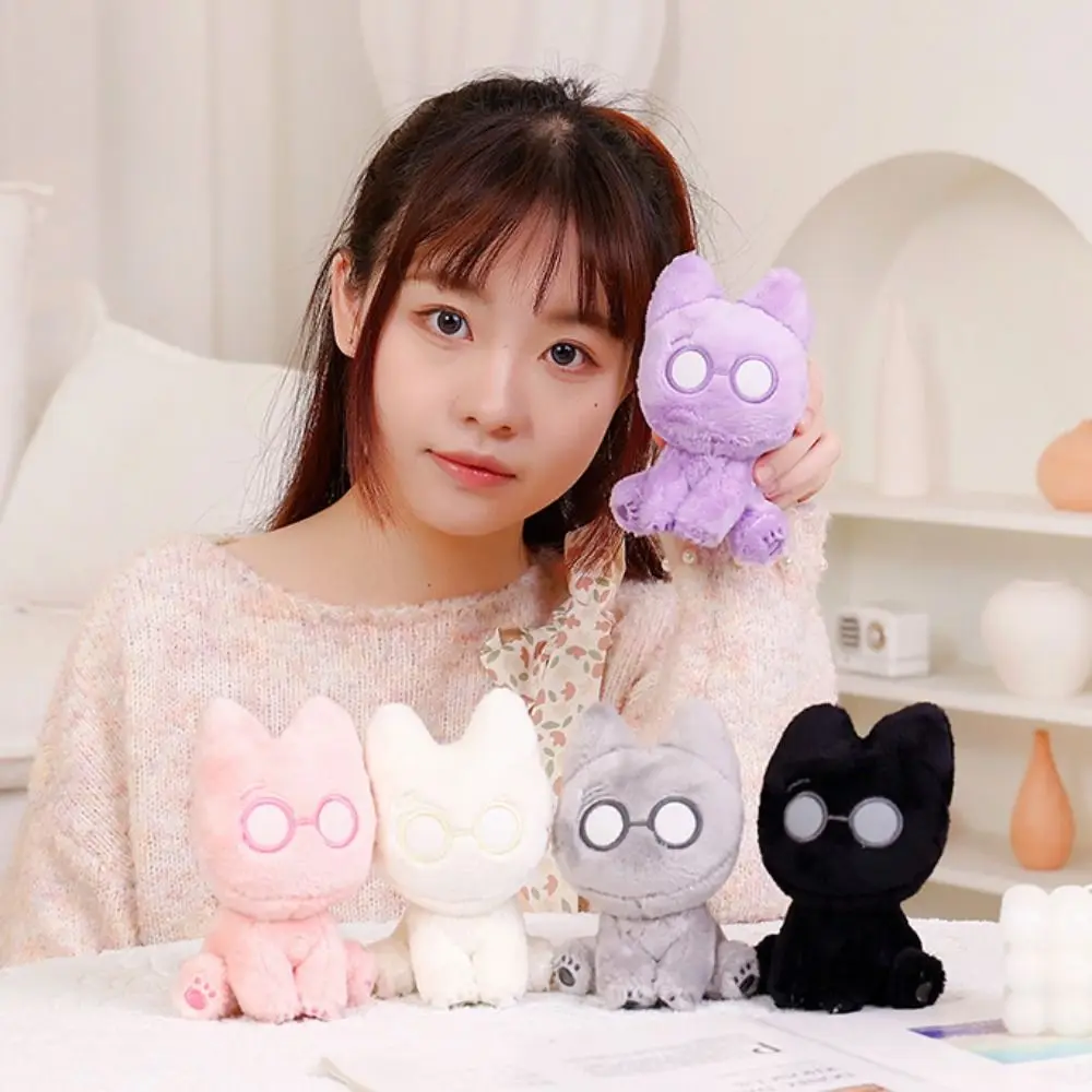 New 13cm Kkamaeorkk Plush Doll Funny Cartoon Cat Plush Toy Stuffed Animal Seventeen Stuffed Plushie Toy