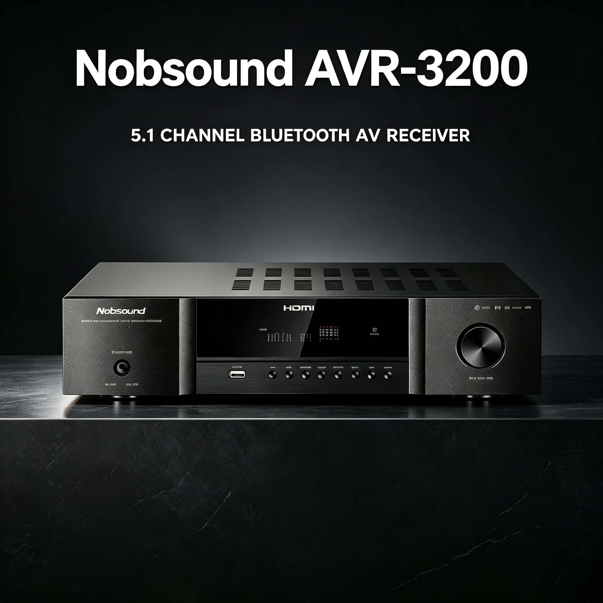 Nobsound2027avr3300 home 5.1 channel sound processor wireless multi-channel audio player for home theater