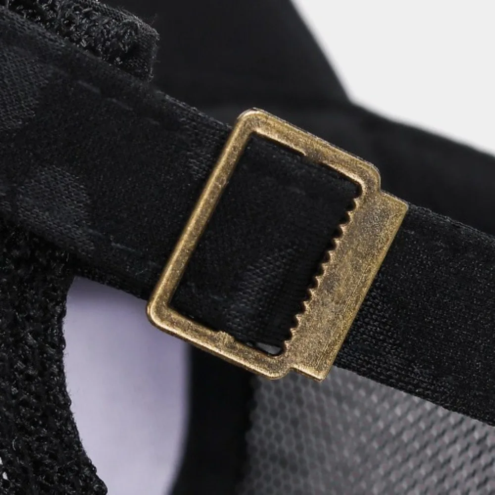 قبعة بيسبول شبكية مريحة للحماية من الشمس ، قبعات سائقي الشاحنات التمويه القابلة للتعديل ، أزياء الصيف