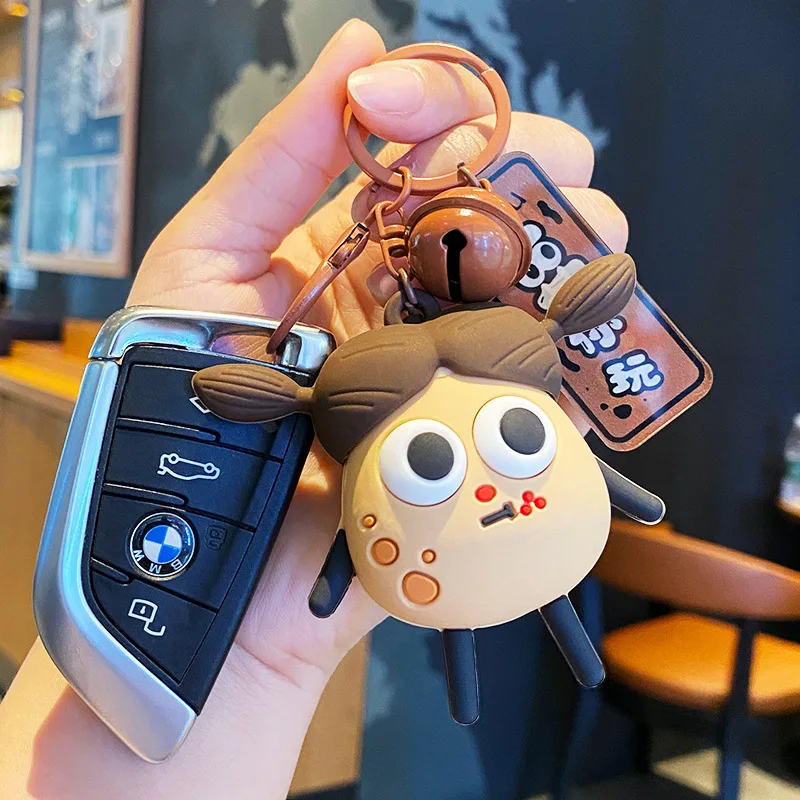 المعلقات سلسلة المفاتيح الراقية والرائعة من Miniso، وألعاب تخفيف التوتر وتنفيسها، وحقائب مدرسية لطيفة، ومعلقات هدايا وهدايا