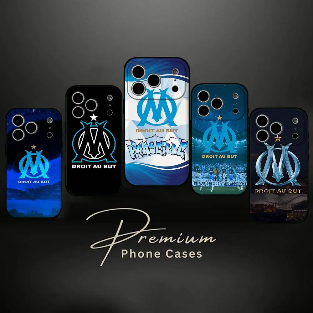

O-Olympiques De M-Marseille Phone Case For IPhone 17/16/15/13/14 Pro Max/ 11Plus/X/Xr/Xs Max/12mini
