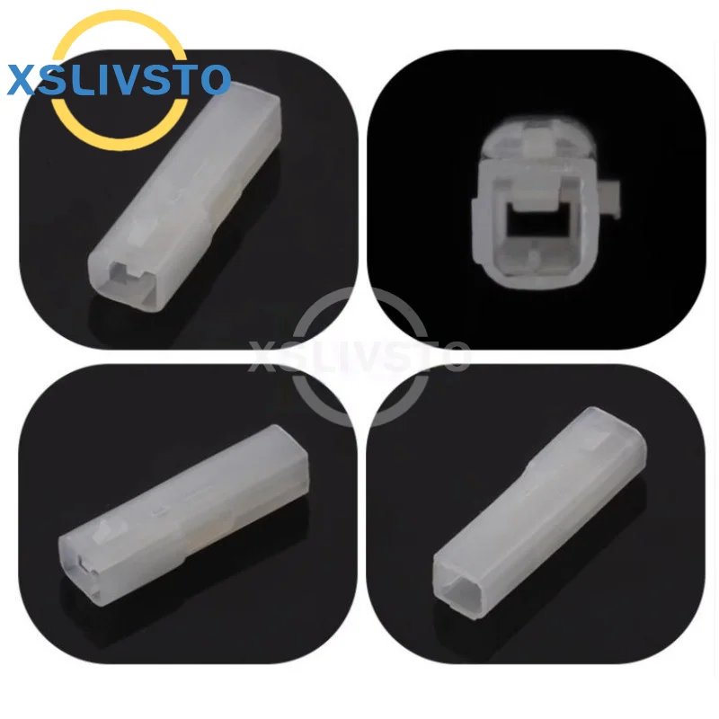 1/10/20/50/100 Sets 1 Hole Transparent Male Female Auto Car Led Light Lamp Plug Wiring Harness Connector 6243-1011