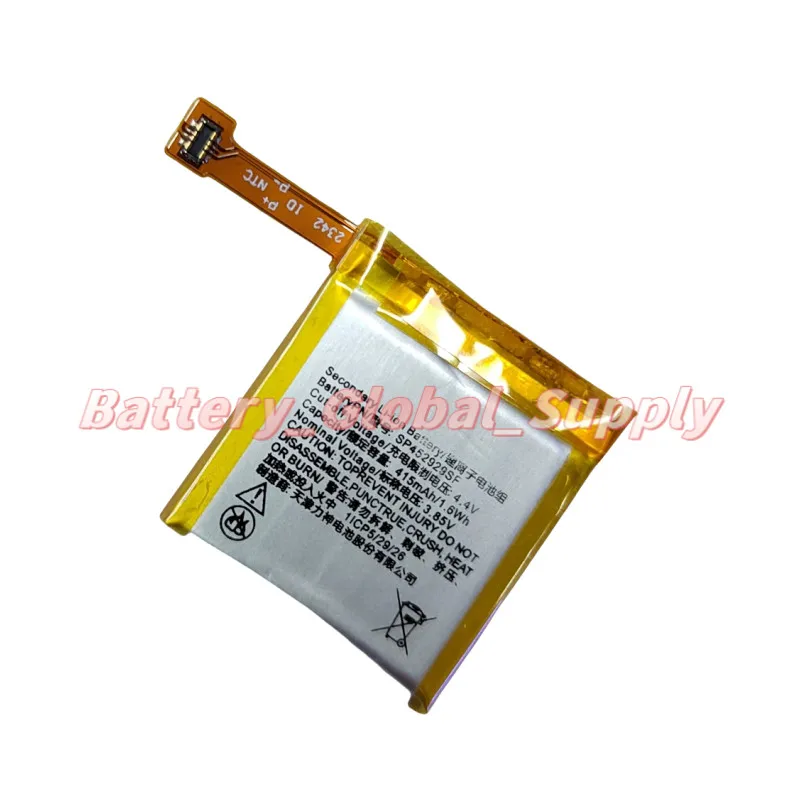 

For SP452929SF Pro/Pro 4G WG12016 S2/E2 Watch Battery 3.85V 415mAh 1PCS-