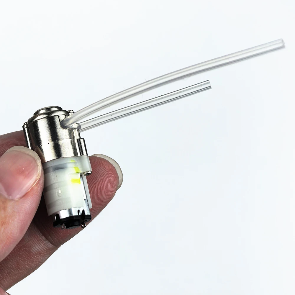 DC3V 3.7V Tiny M20 Motor Liquid Water Pump Precision Peristaltic Flow Control Water for Liquid metering