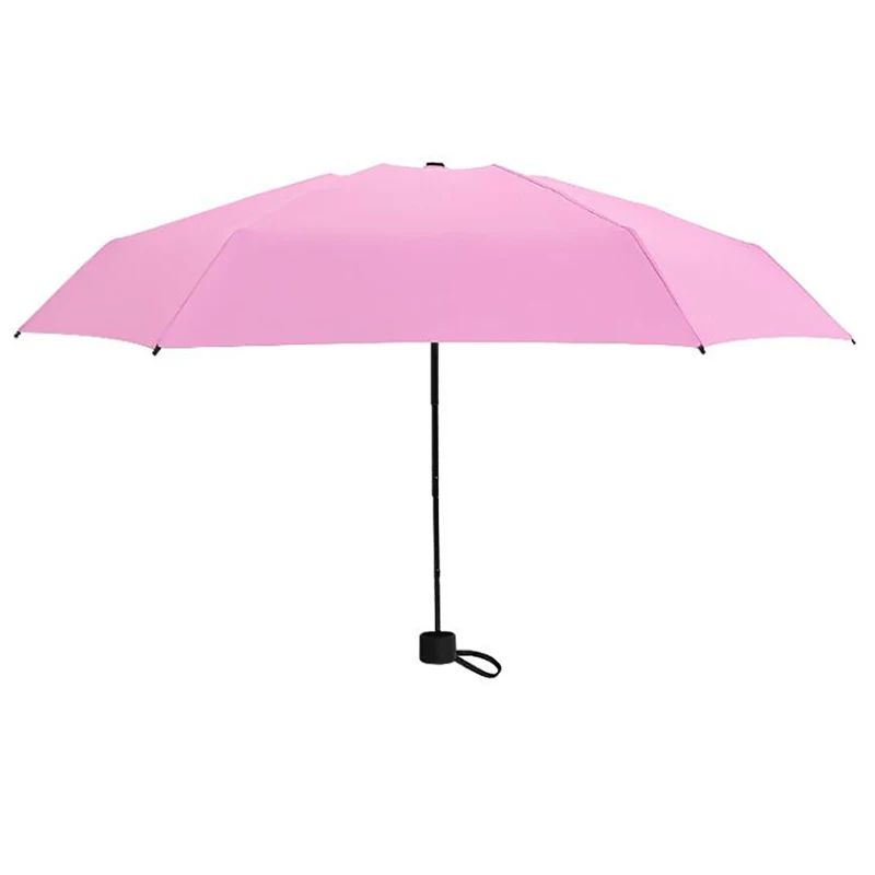 180g Small Fashion Folding Umbrella Rain Women Gift Men Mini Pocket Parasol Girls Anti-UV Waterproof Portable Travel Umbrellas