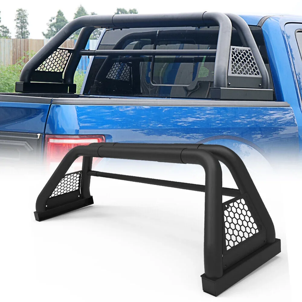 

GRANDTEC Steel Roof Rack Roll Bar With Light For ISUZU DMAX NISSAN NAVARA PICKUP TOYOTA HILUX TUNDRA Pick Up Tacoma