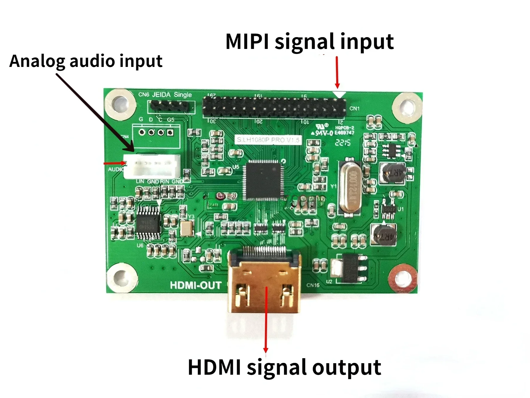 Hot selling MIPI signal to HDMI adapter /mipi to hdmi2.0 supports multiple resolutions 4K, 2K, and 1080P