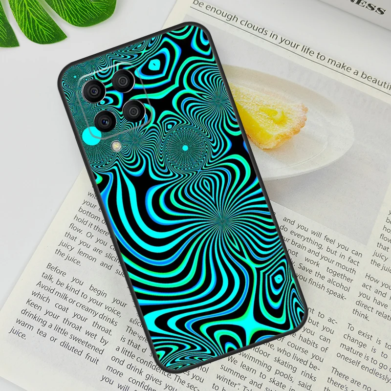 Optical Illusion Print Case For Samsung Galaxy M53 M33 M23 M13 M51 M31 M21 M11 M20 M30s M54 M34 M14 M12 M32 Cover