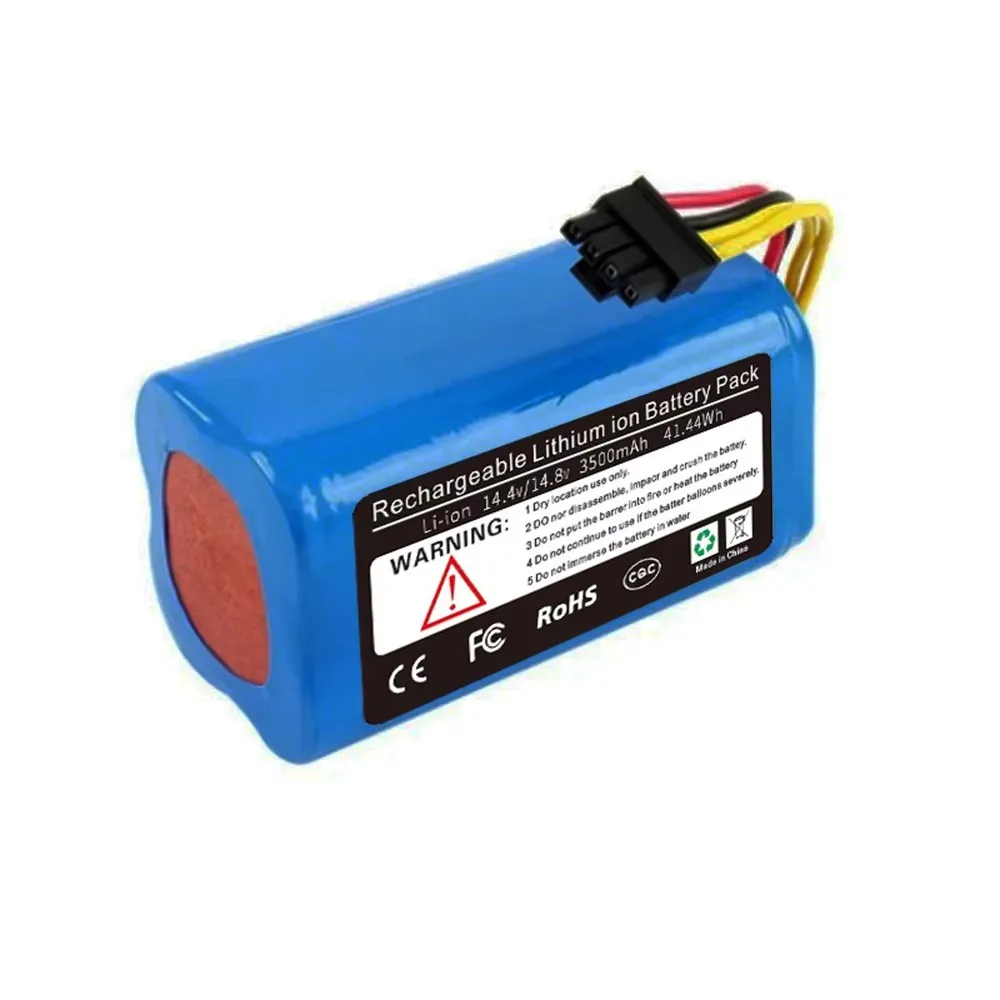 14.8V/14.4V 3500mAh Li-Ion Battery for Airrobo P10 Robot Vacuum Cleaner for Proscenic KAKA760 Summer P1 P1S P2S P3