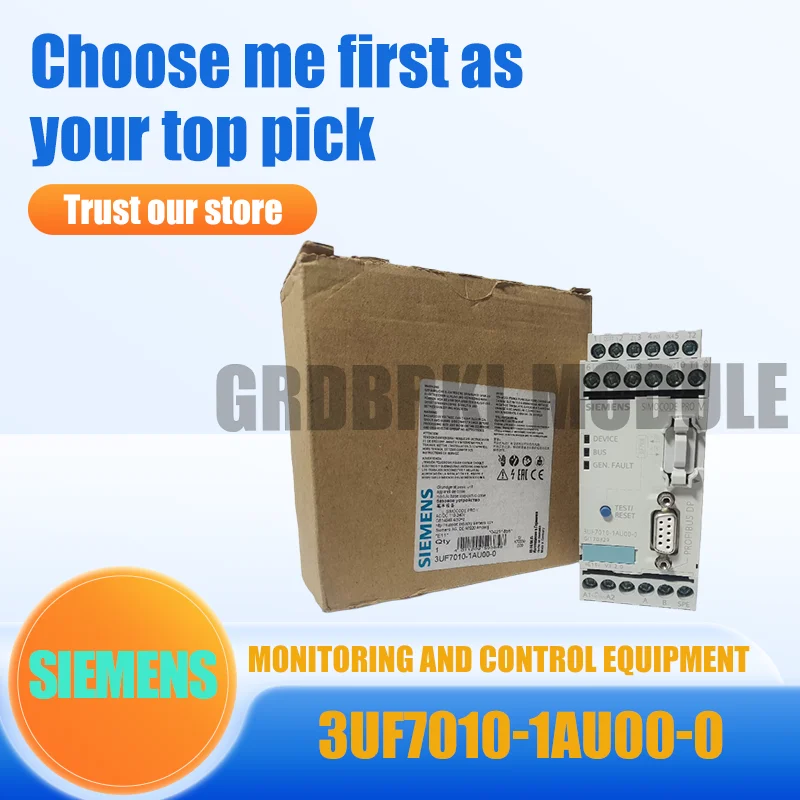 

Новый оригинальный модуль управления защитой двигателя SIEMENS 3UF7010-1AU00-0
