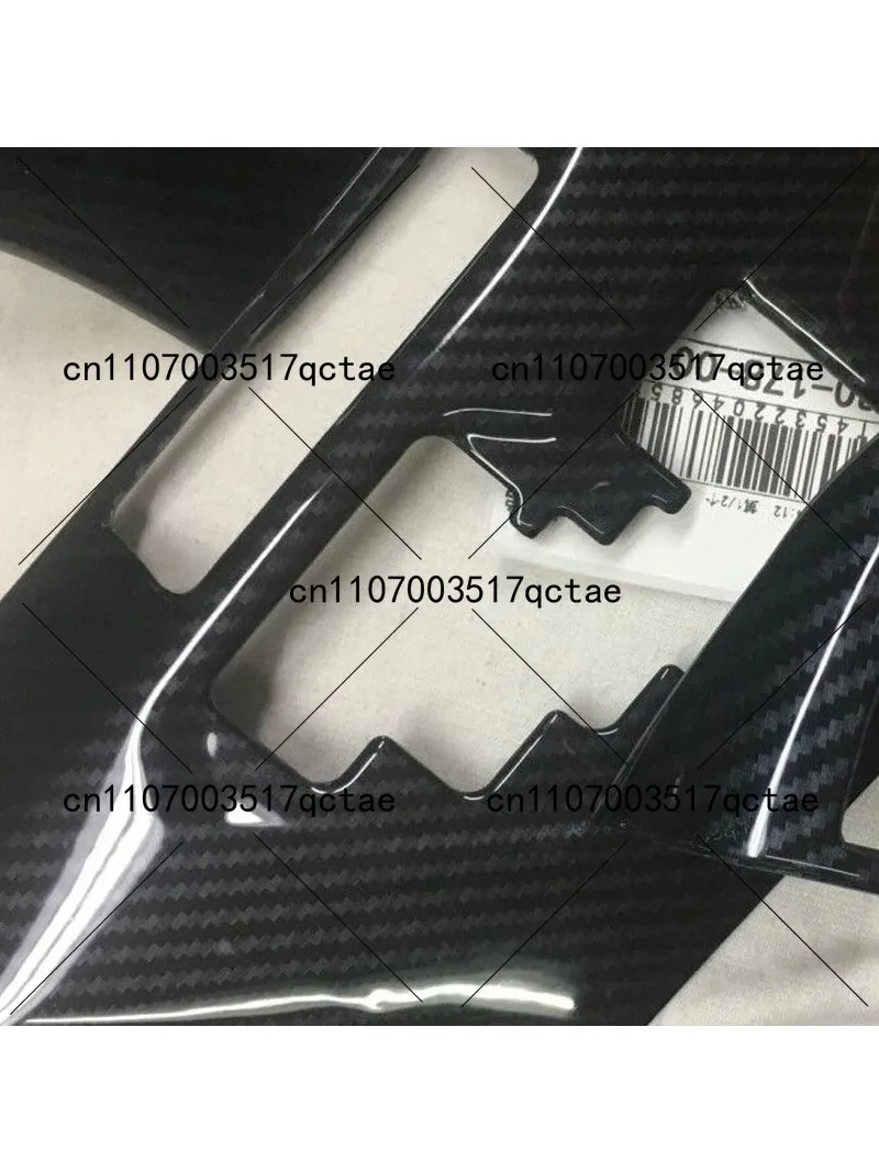 ABS Carbon Fiber Style Interior Decoration Cover Stickers for Car Center Console Door Trim