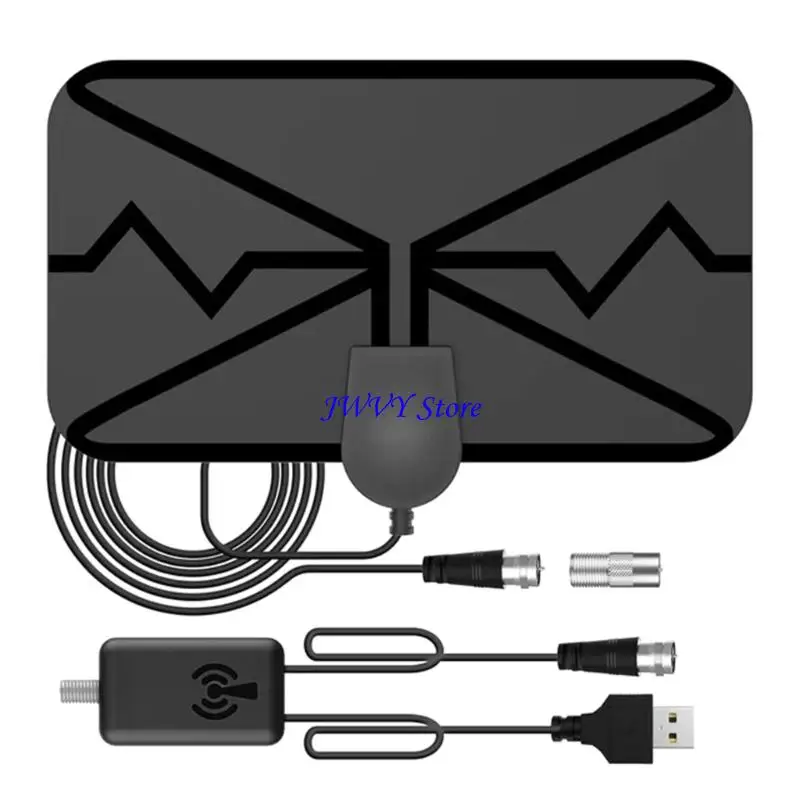 

573A Усиливающая антенна для поддержки ТВ-сигнала для четкого приема 1080P на расстоянии до 250 км в помещении и на открытом