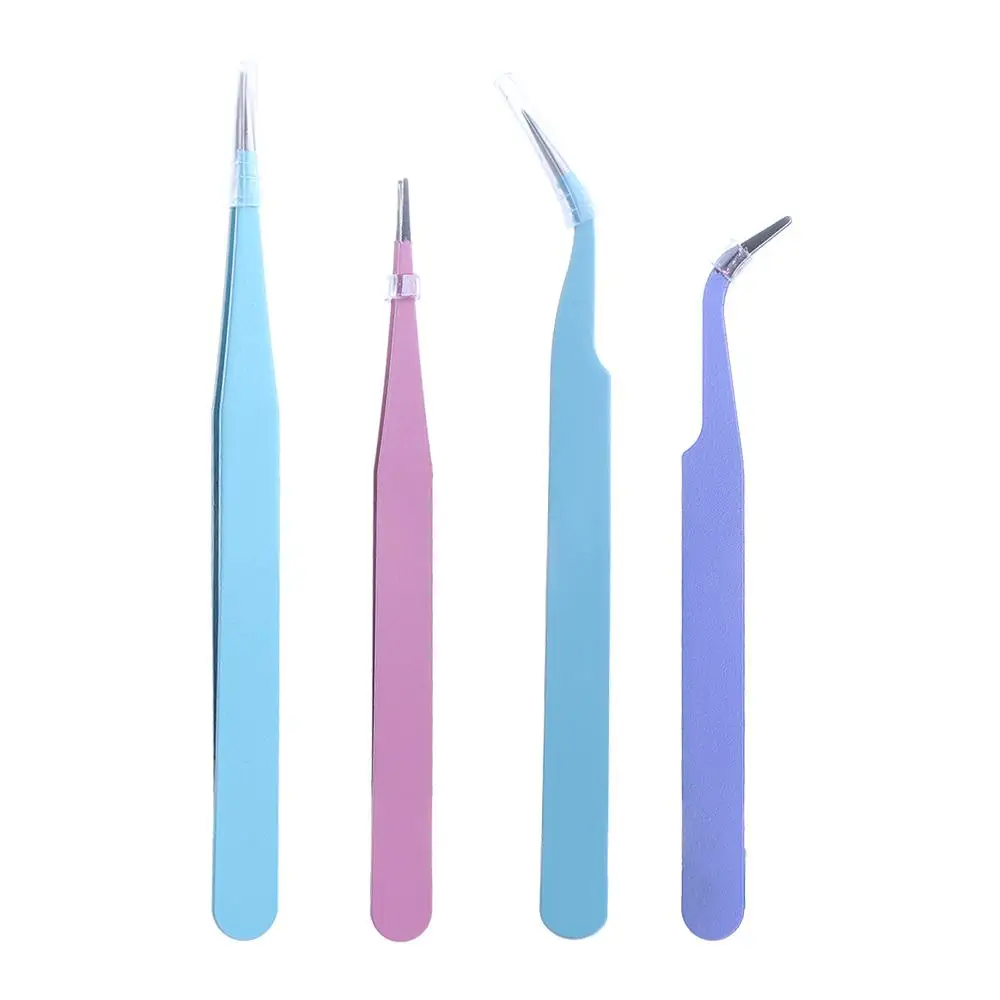 Tape Notebook Accessorise Picking Tool Journal Accessorise Tape Sticker Tool Nipper Tweezers Macaron Color Nail Tweezers