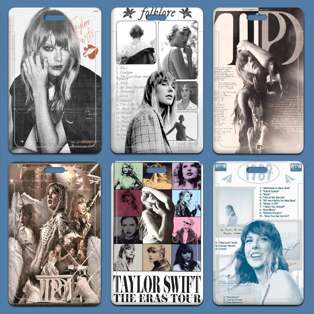 

Держатель для бейджа/пропуска T-Taylor-Swift с шнурком для деловых встреч, визитов, защиты ID-карт и пропусков