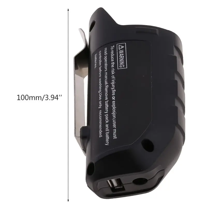 전문 리튬 이온 배터리 10용 USB 어댑터 충전기 홀스터 교체