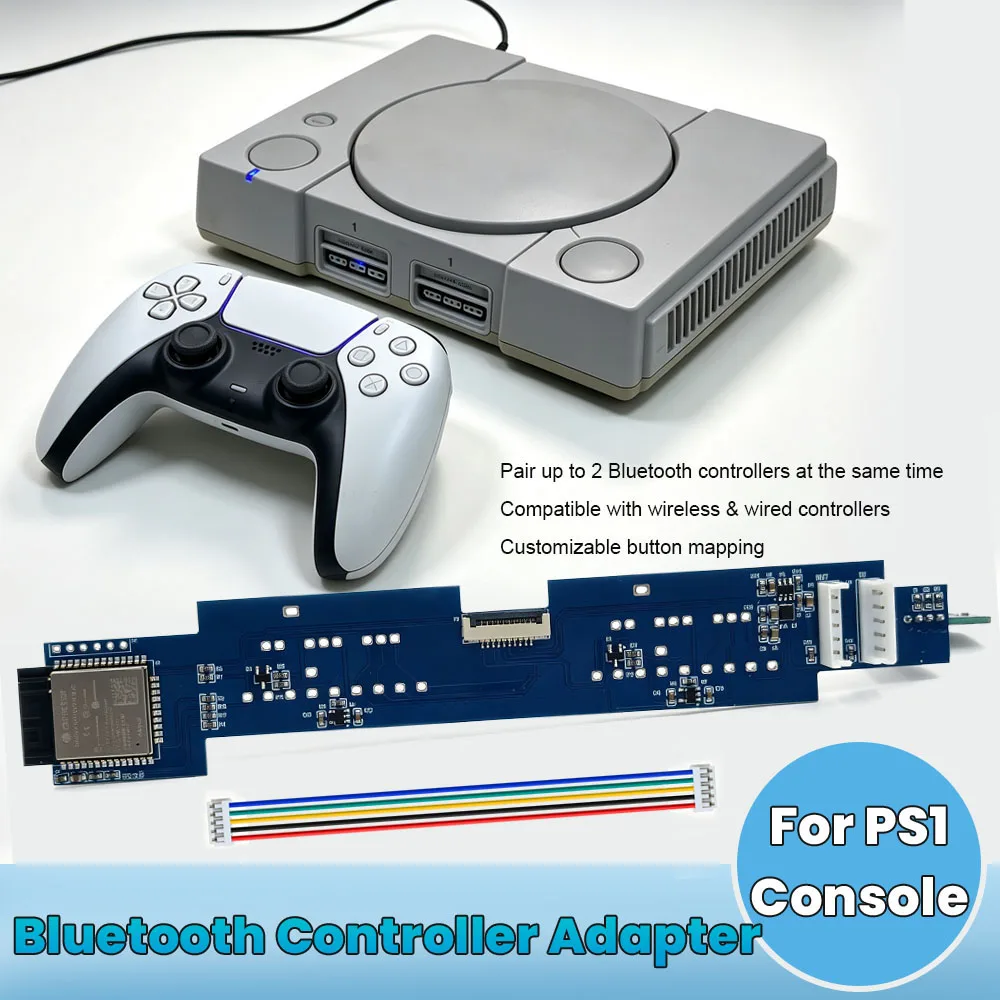 hispeedido-le-tout-dernier-controleur-sans-fil-bluetooth-ibluecontrolmod-carte-pcb-d'adaptateur-interne-pour-ps1-carte-pcb-d'adaptateur-de-manette-de-jeu-bluetooth