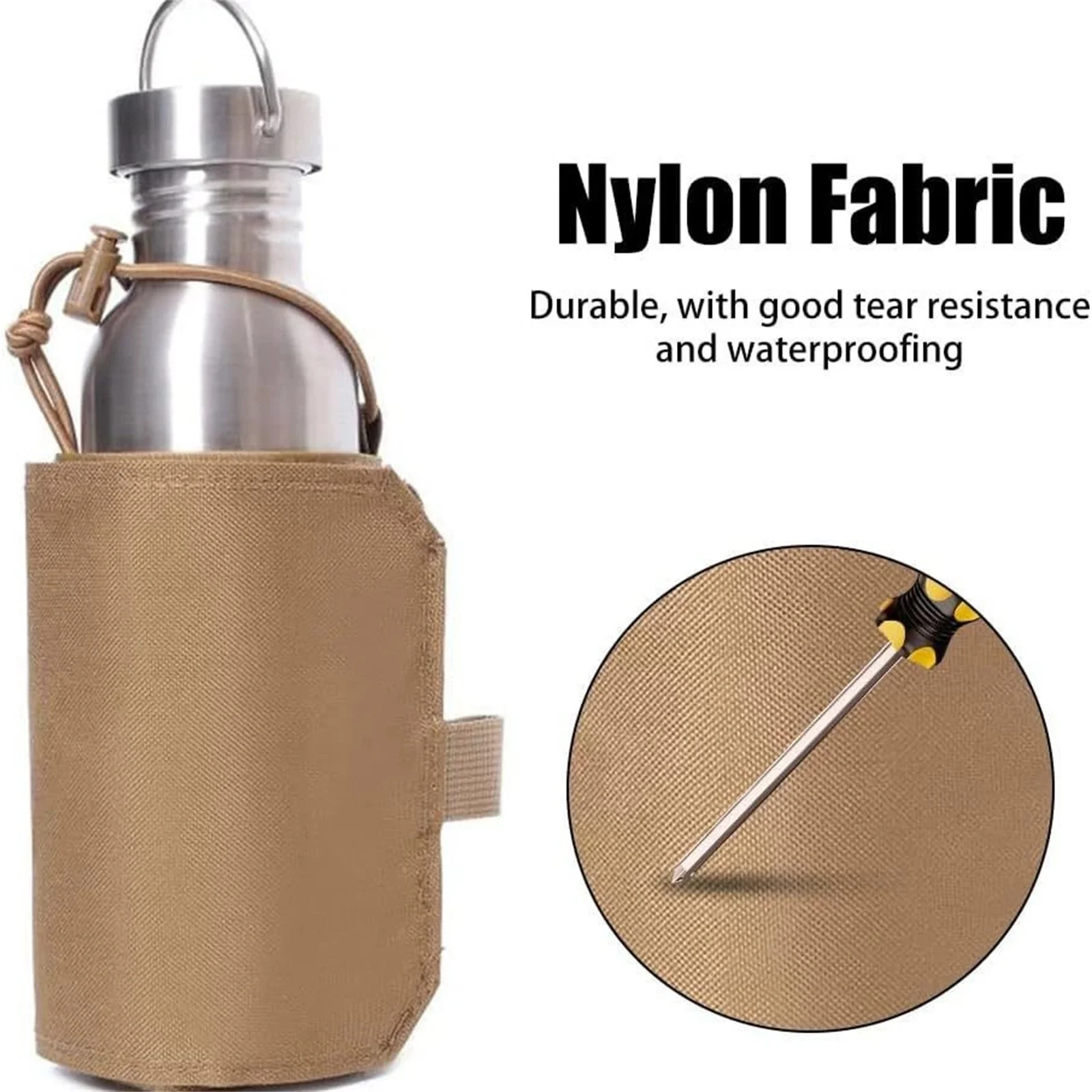 جديد في الهواء الطلق غلاية الخصر حقيبة المحمولة قابل للتعديل زجاجة ماء الحافظة الخصر حزمة للتخييم في الهواء الطلق المشي لمسافات طويلة الصيد والسفر