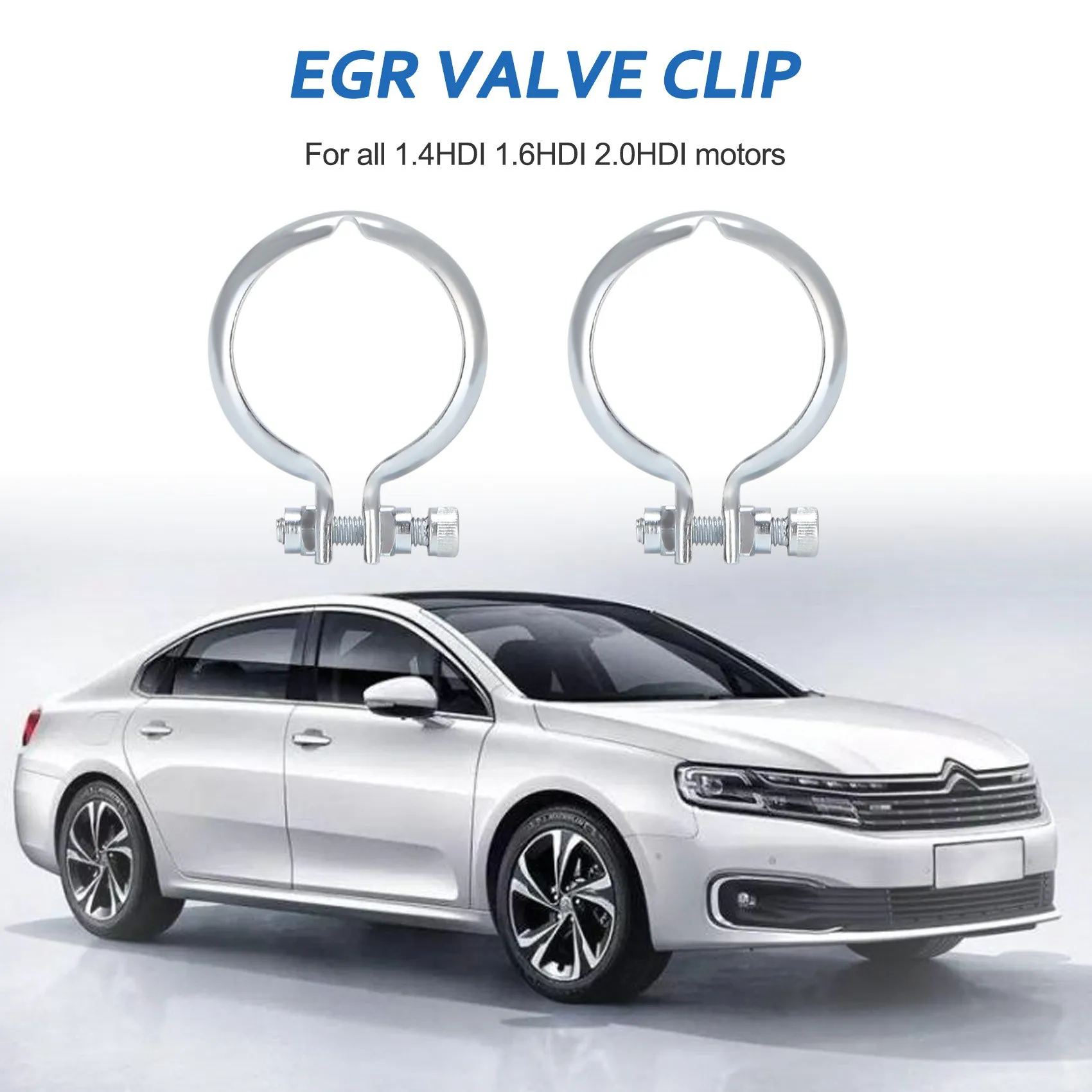 EGR صمام المشبك لبيجو سيتروين فيات فورد مازدا صغيرة 16283J ، الفولاذ المقاوم للصدأ