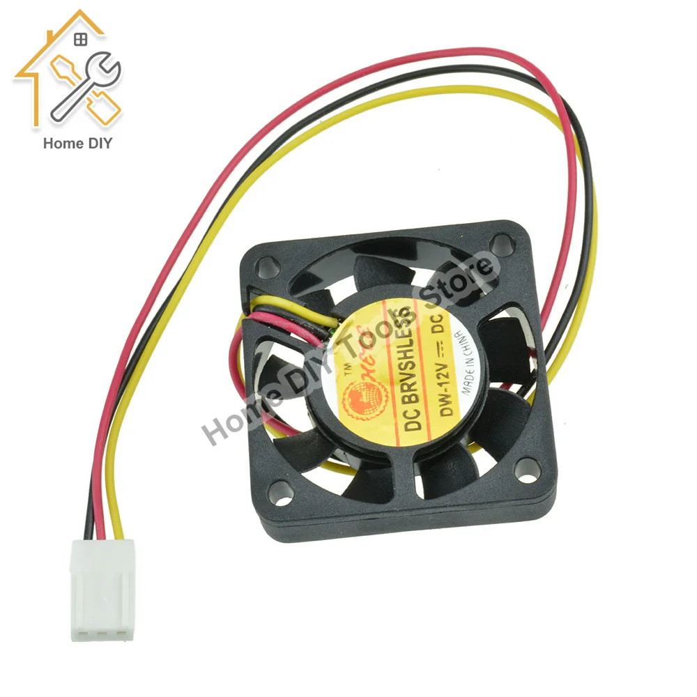 4010 Fan 12v 0.1A 40mm fan 2/3 Pin Oil Fan Dual Ball Bearing Cooler Cooling Fan 3d Printer Parts 4010 40*40*10mm