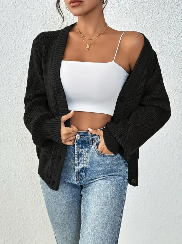 Thumbnail 3 - #38 Best Button Front Knit Cardigans to Buy In 2026