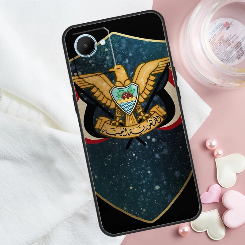 علم اليمن معطف الأسلحة ل Realme GT 7 Pro GT 5 6 6T C67 C61 C55 C53 C51 C21Y C25S C75 10 11 12 13 14 Pro Plus Case #6
