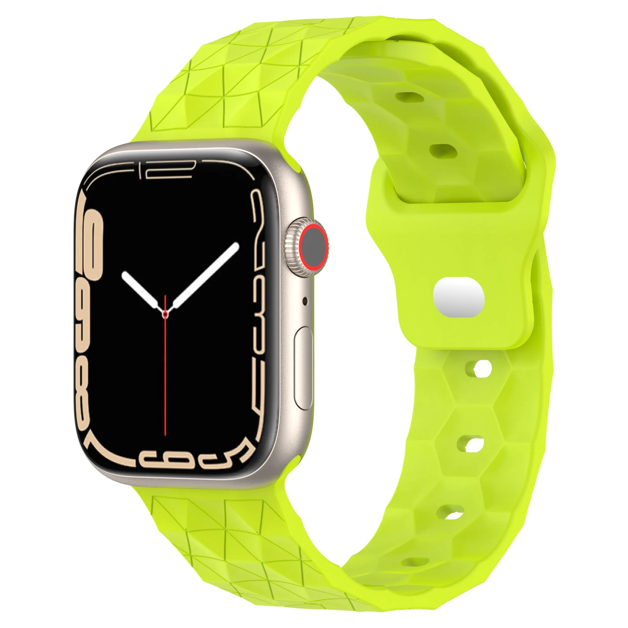 Silikon-Ersatzarmband für Apple Watch 46mm 45mm 44mm 42mm 41mm 40mm Sportarmband für iWatch Series 12 11 10 9 8 7 6 Ultra 2/3 – Detail 7