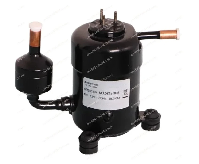 ST19DC Mini DC Compressor 12V/24V/48V, 400W Cooling for Air Conditioner, Water Chiller, Refrigeration System