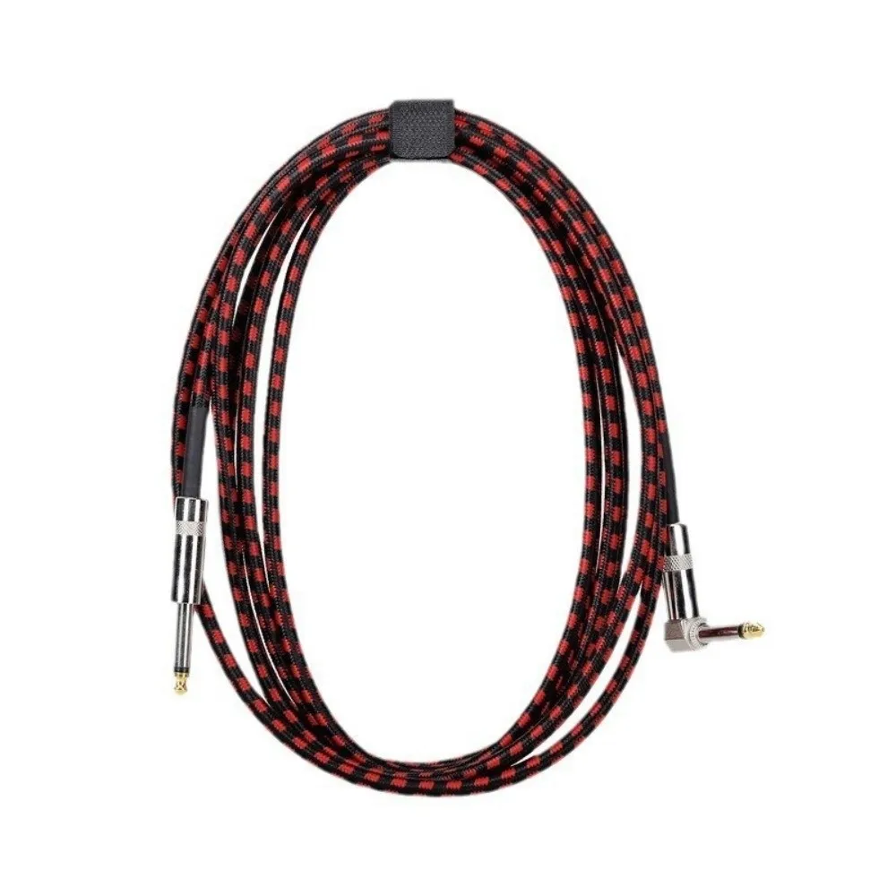 

Metal Head 6.35mm Audio Cable 6m Professional Electric Guitar Cable Mono Cable Durable Noise Reduction Cable Bass