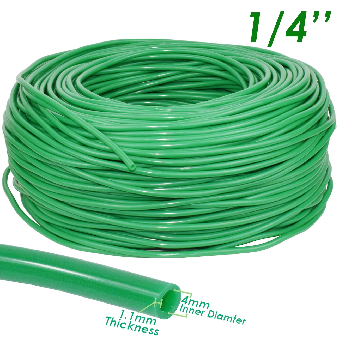 

KESLA 5-50m Garden 1/4'' Watering Hose PVC Micro Irrigation 4/7mm Pipe Drip Irrigation Tubing Sprinkler Lawn Balcony Greenhouse