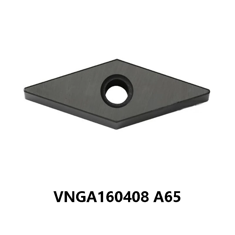 Original VNGA VNGA1604 VNGA160404 VNGA160408 160404 160408 A65 A66N moagem carboneto de inserção lâmina torno ferramenta de corte cnc