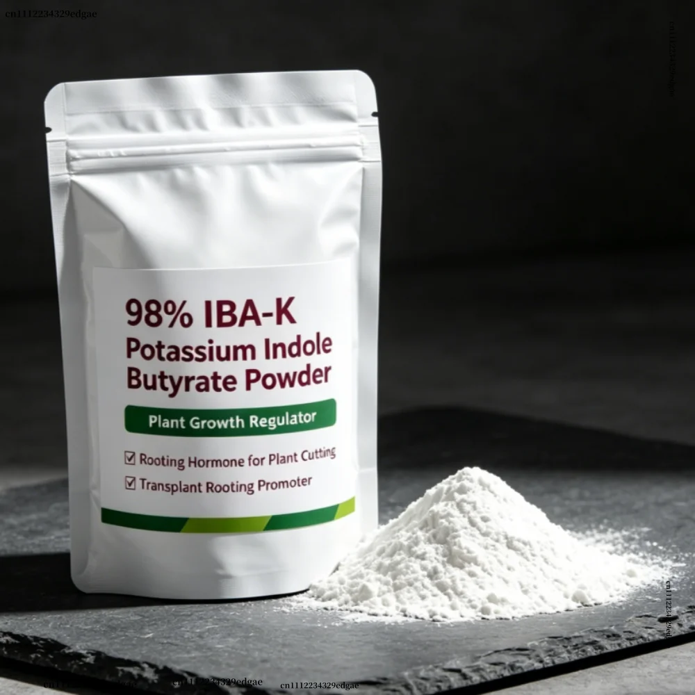 98% IBA-K Potassium Indole Butyrate Powder Plant Growth Regulator Rooting Hormone for Plant Cutting Transplant Rooting Promoter